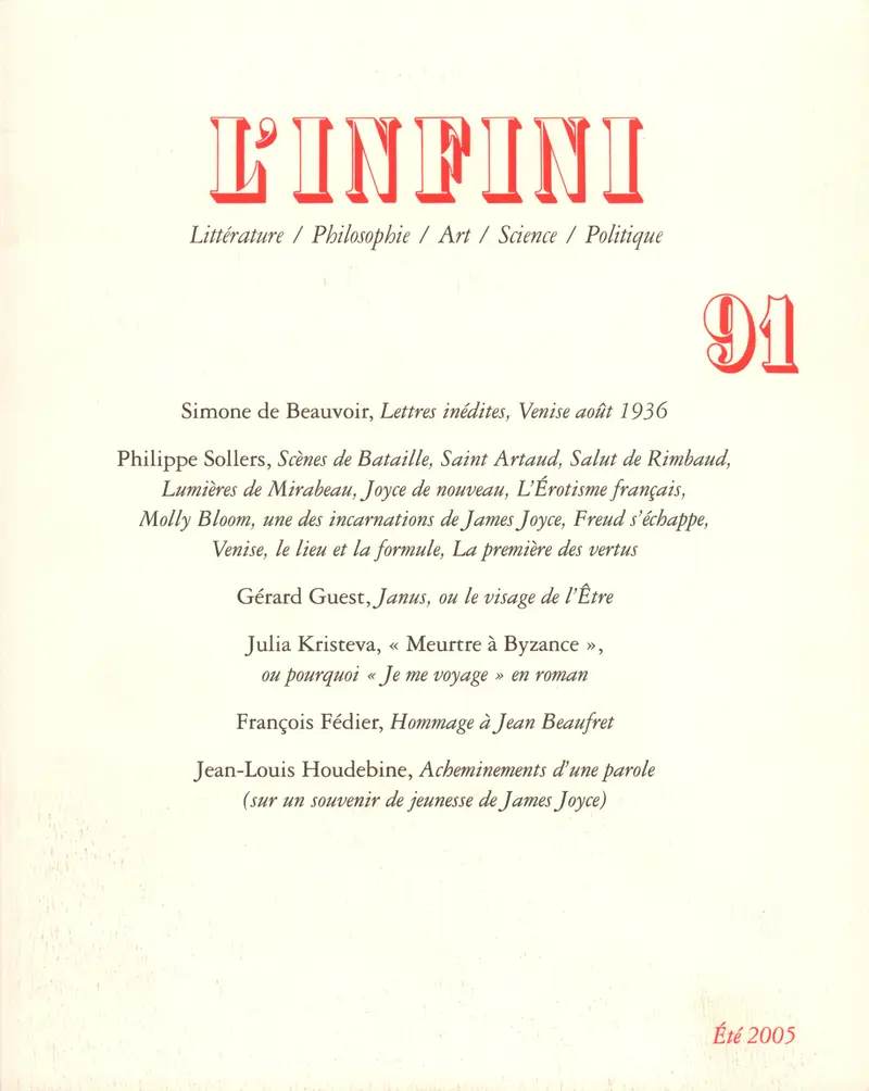 L'Infini - Collectif