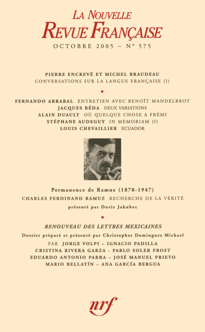 La Nouvelle Revue Française - Collectif