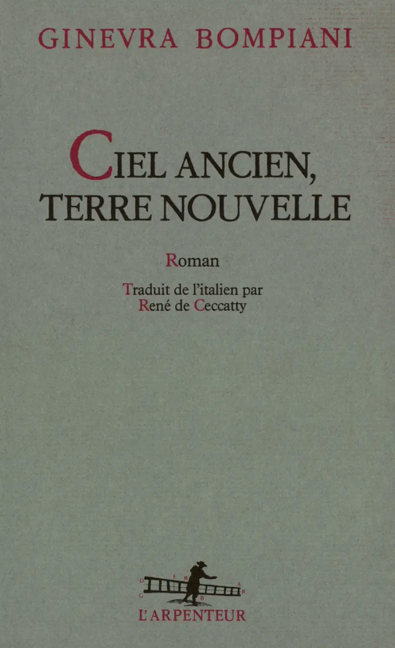 Ciel ancien, terre nouvelle - Ginevra Bompiani