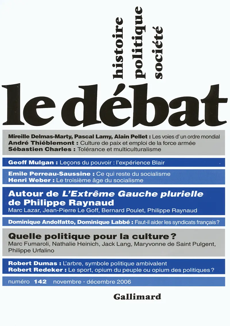 Le Débat - Collectif