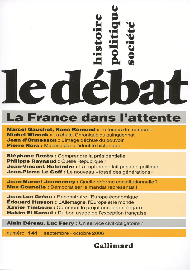 Le Débat - Collectif