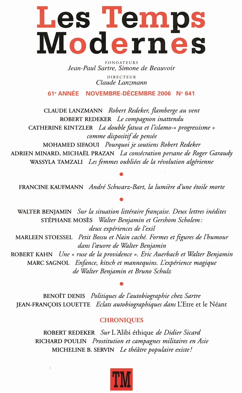Les Temps Modernes - Collectif
