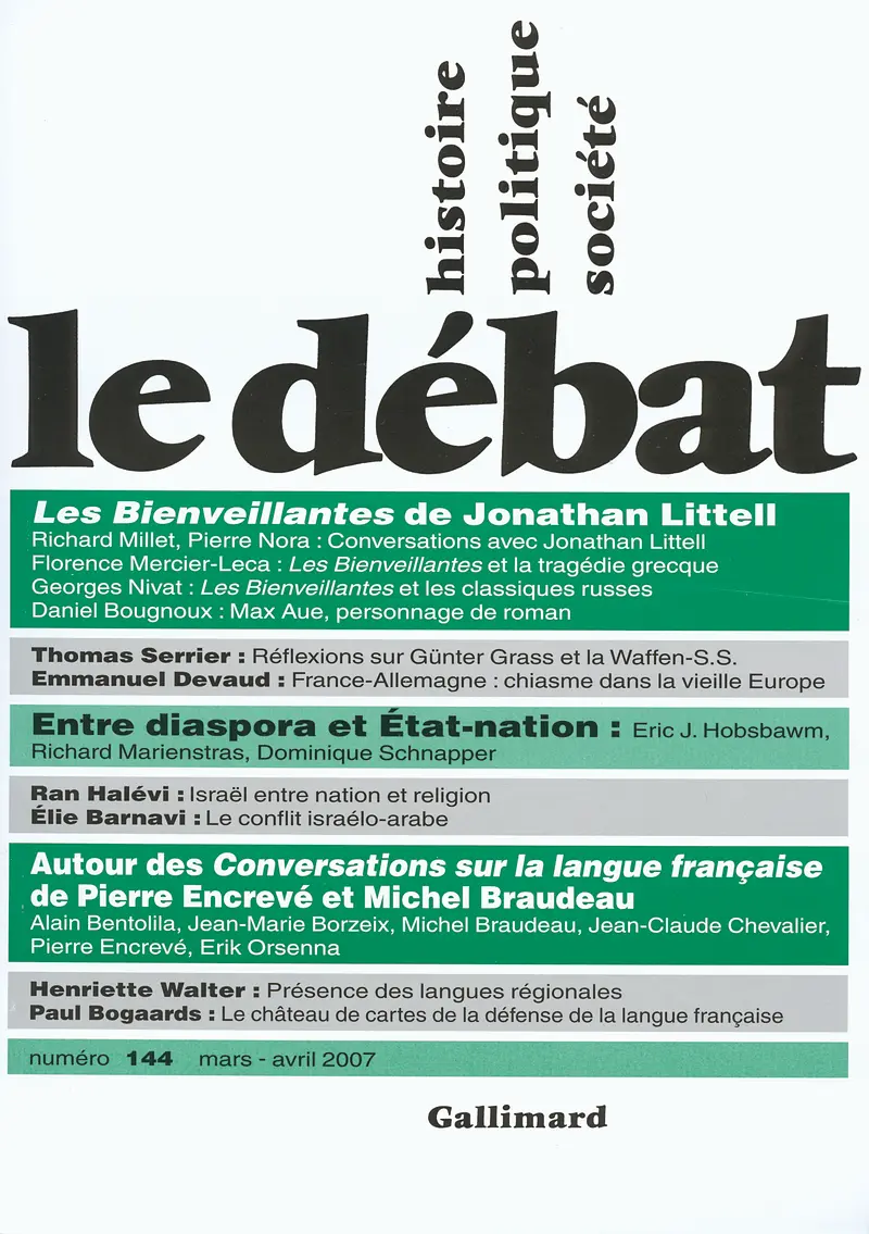 Le Débat - Collectif