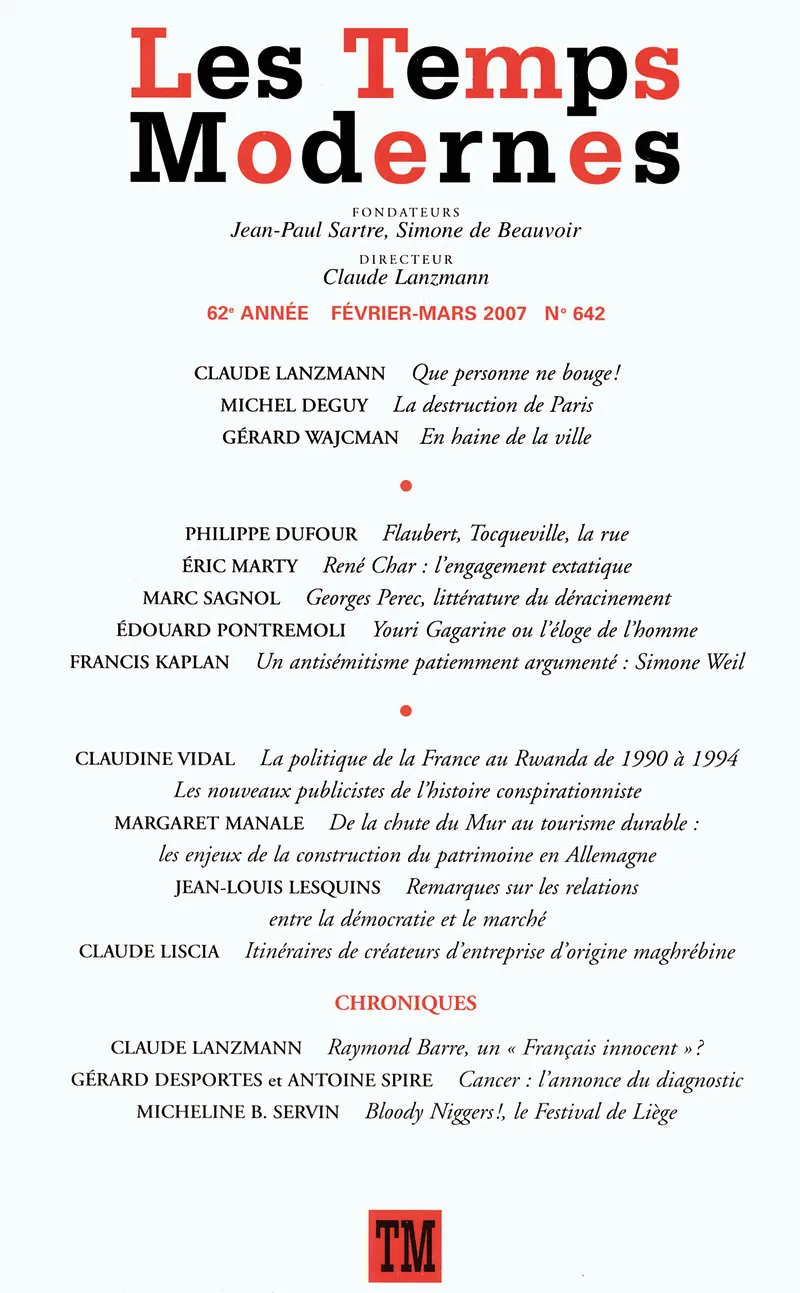 Les Temps Modernes - Collectif
