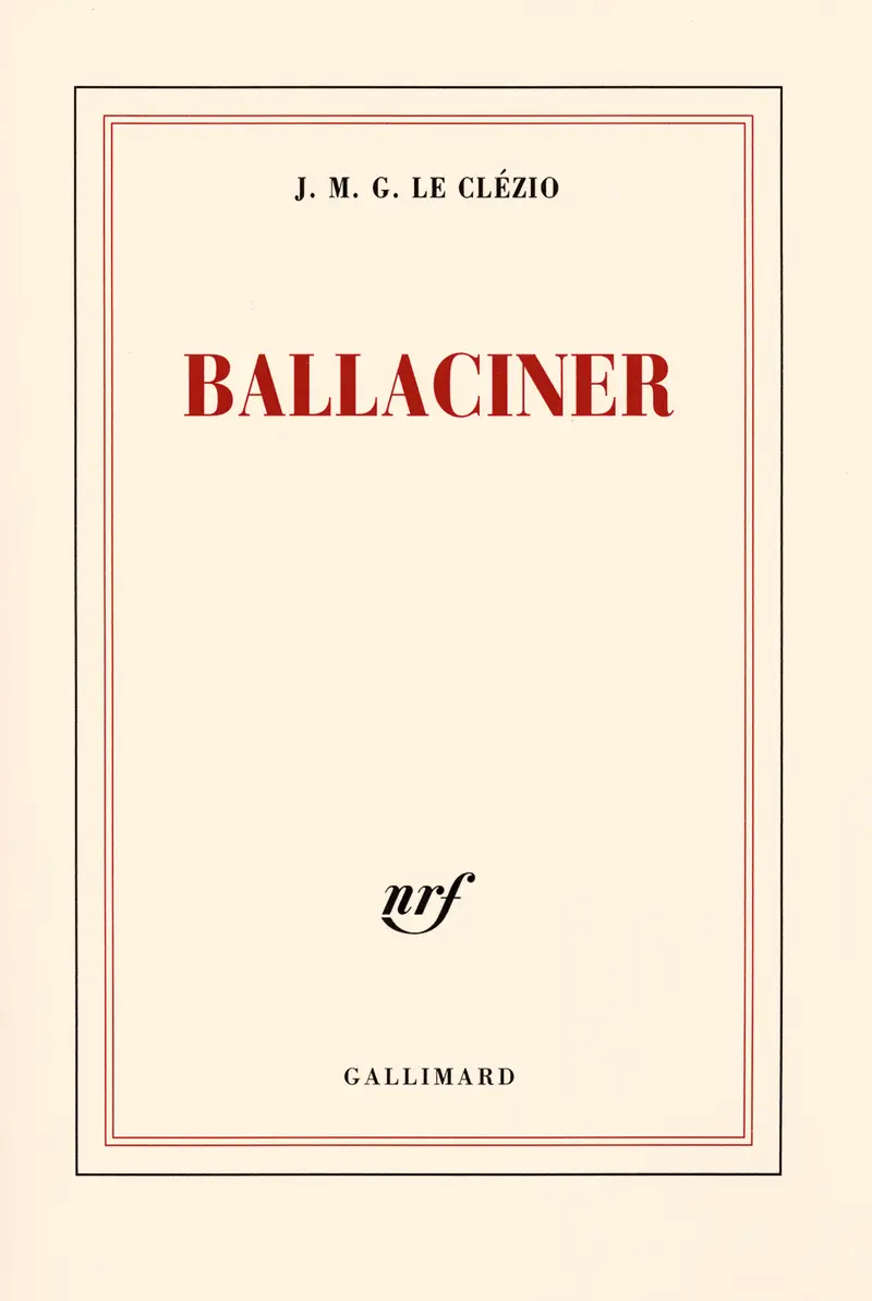 Ballaciner - J. M. G. Le Clézio