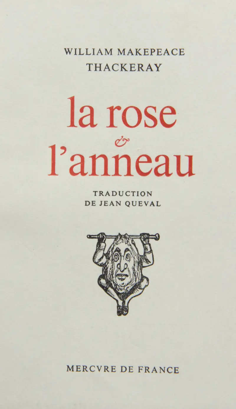La Rose et l'Anneau - William Makepeace Thackeray