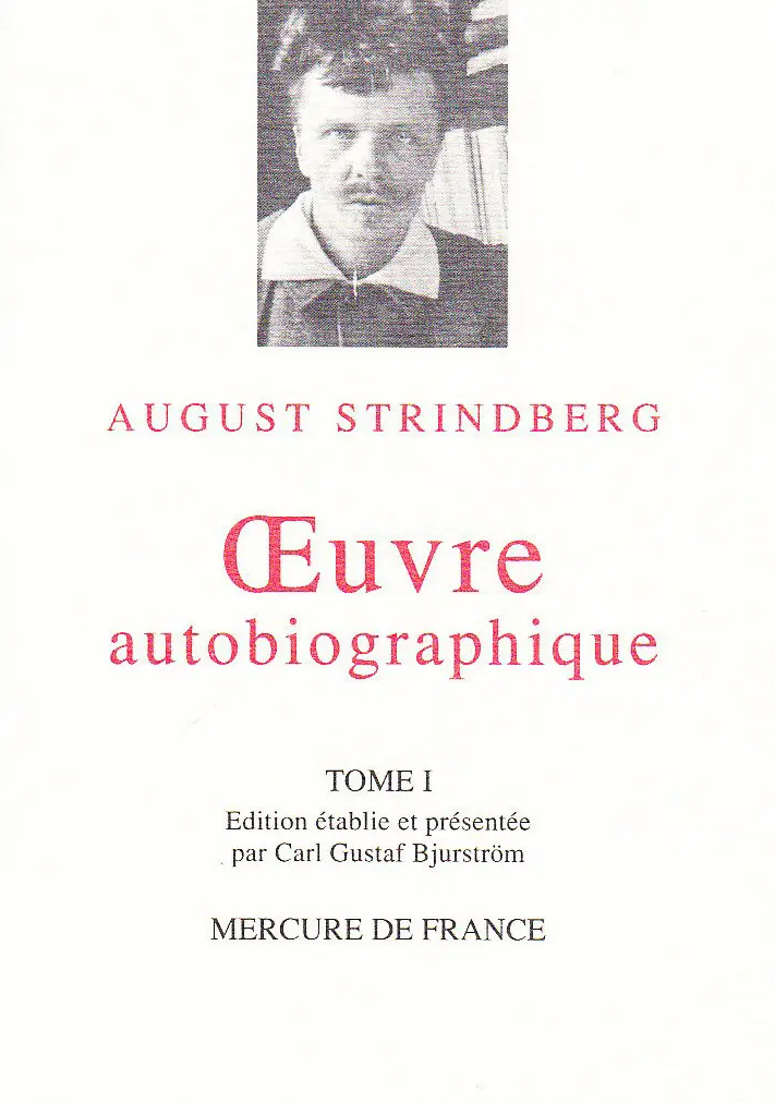 Œuvre autobiographique - 1 - August Strindberg