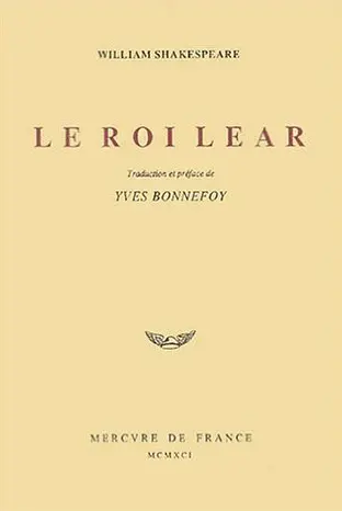 Le Roi Lear - William Shakespeare