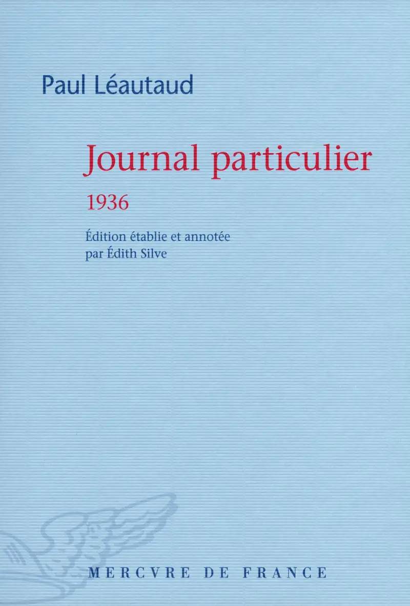 Journal particulier - Paul Léautaud