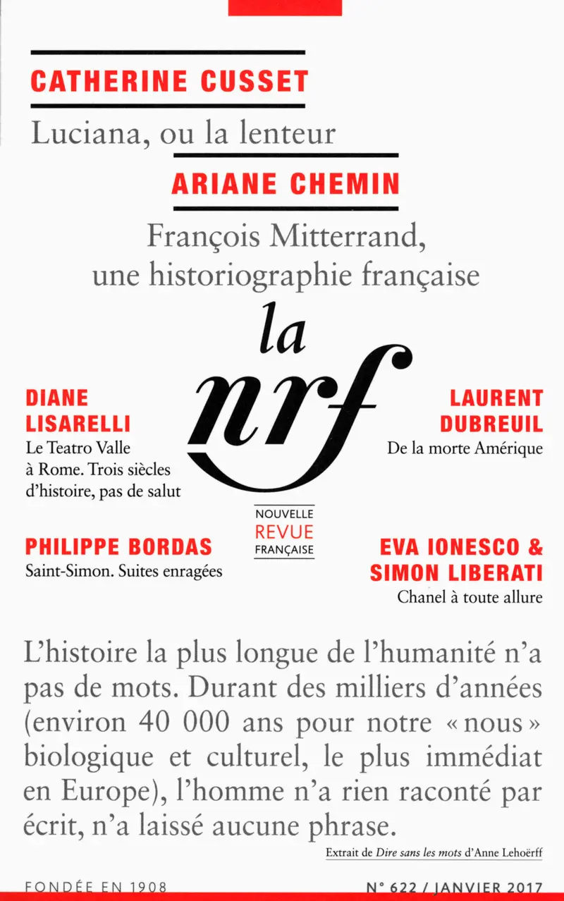 La Nouvelle Revue Française - Collectif