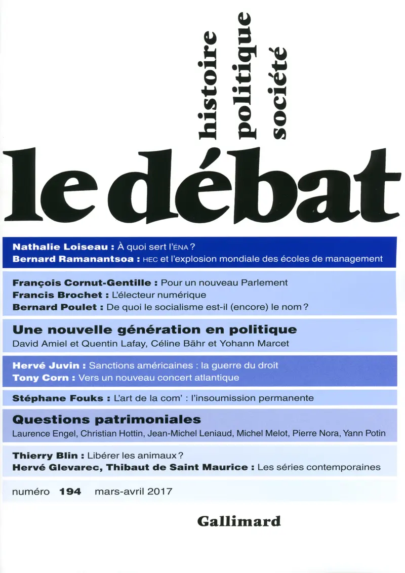 Le Débat - Collectif