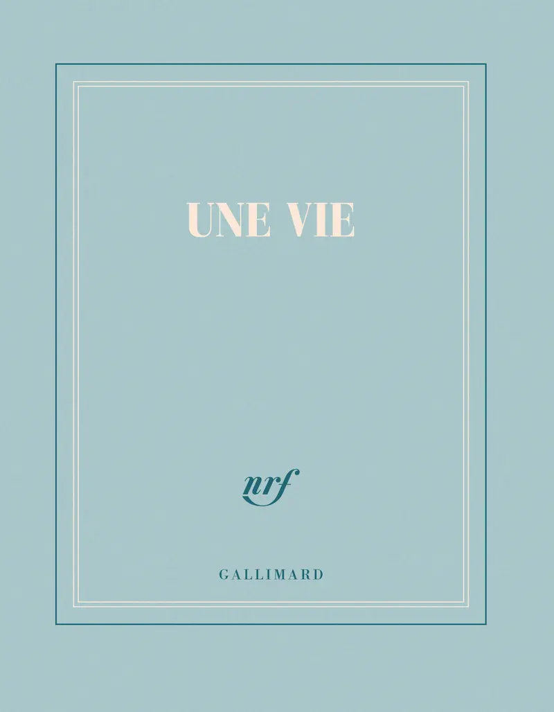 Carnet carré «Une vie» (papeterie) - Collectif