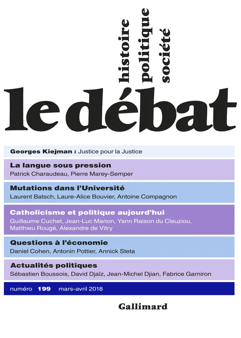 Le Débat - Collectif