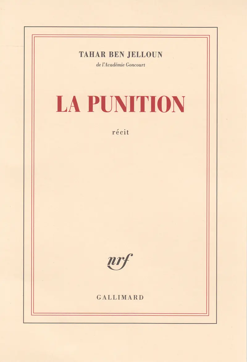 La punition - Tahar Ben Jelloun