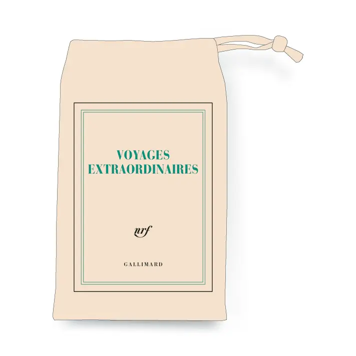 Pochette de carnets poche «Voyages extraordinaires» (papeterie) - Collectif