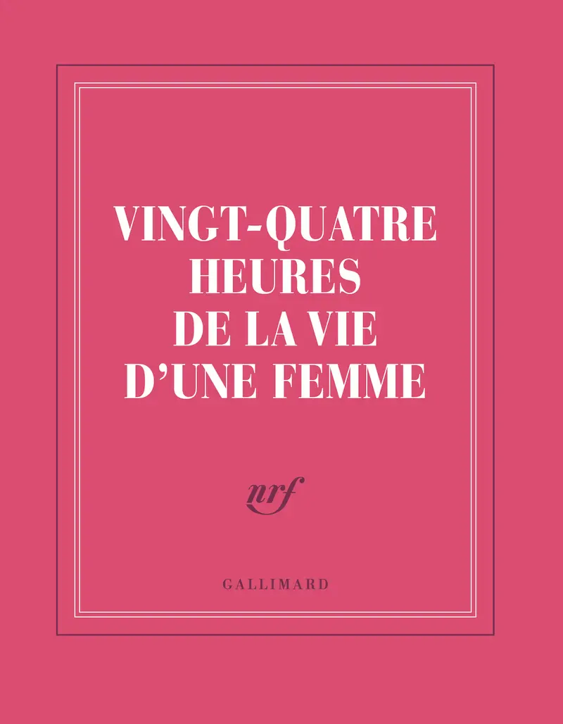 Carnet carré «Vingt-quatre heures de la vie d'une femme» (papeterie) - Collectif
