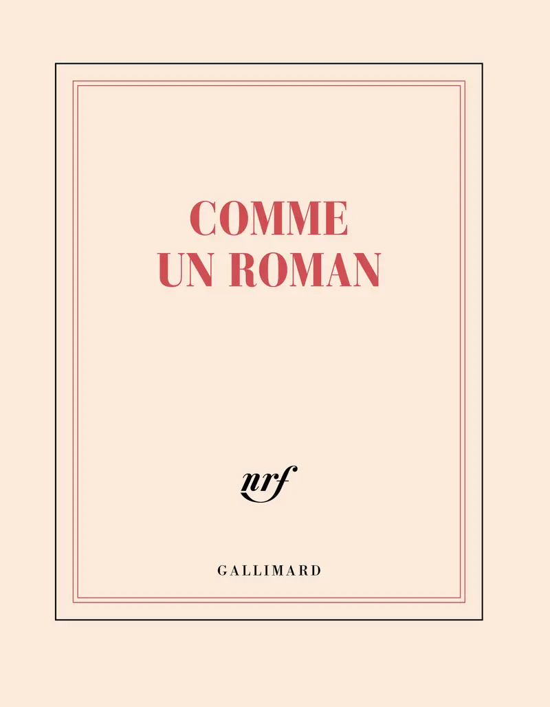Carnet carré «Comme un roman» (papeterie) - Collectif