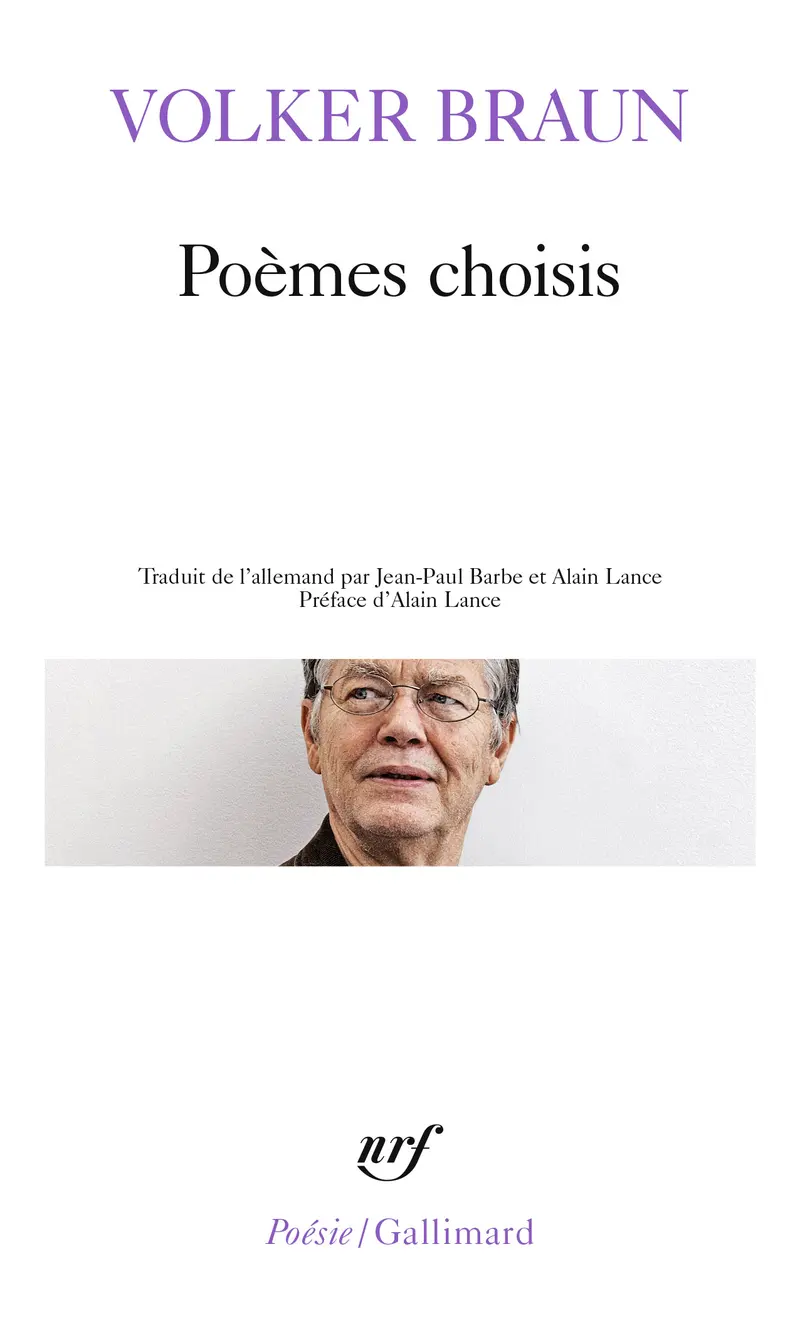 Poèmes choisis - Volker Braun