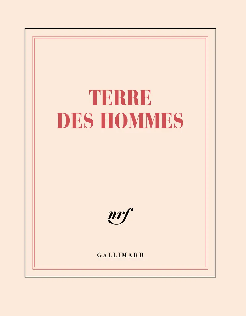 Carnet carré «Terre des hommes» (papeterie) - Collectif