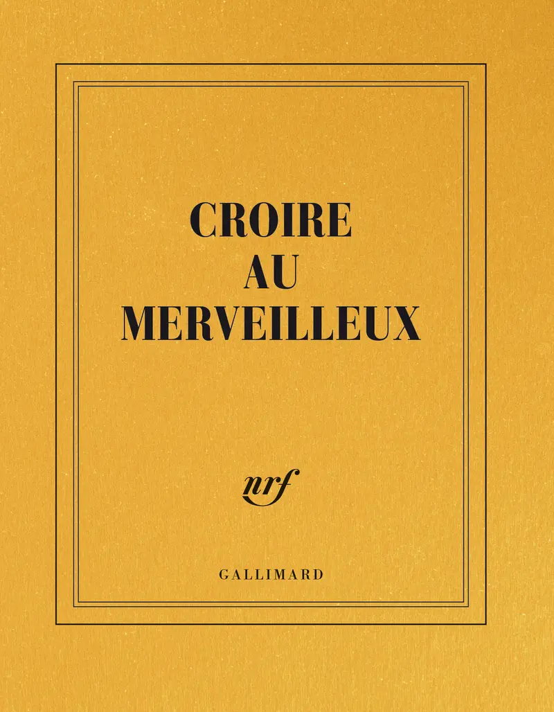 Carnet carré «Croire au merveilleux» (papeterie) - Collectif