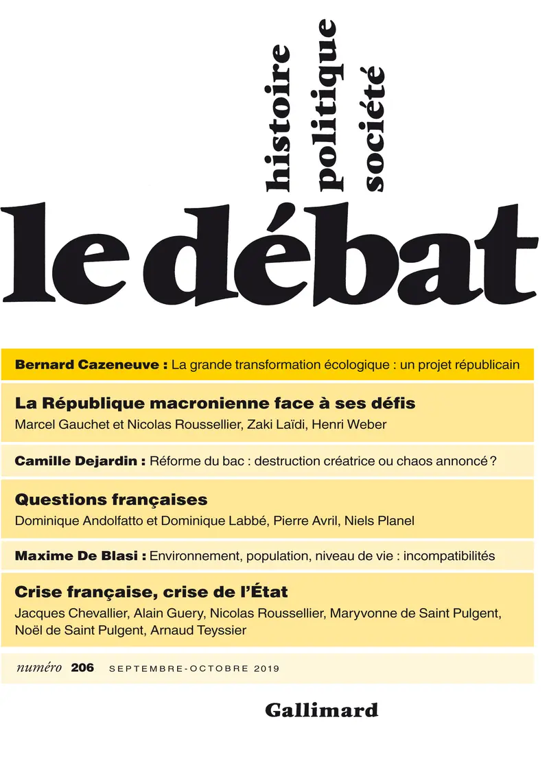 Le Débat - Collectif
