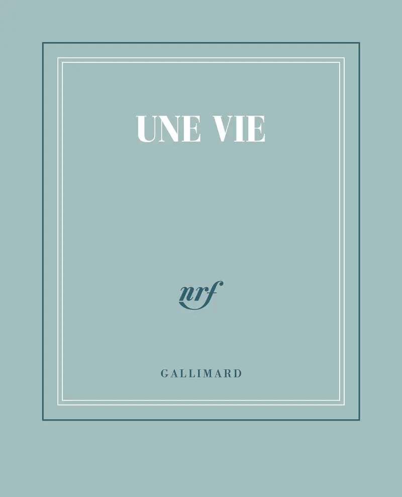 Carnet poche couleur « Une vie » (papeterie) - Collectif