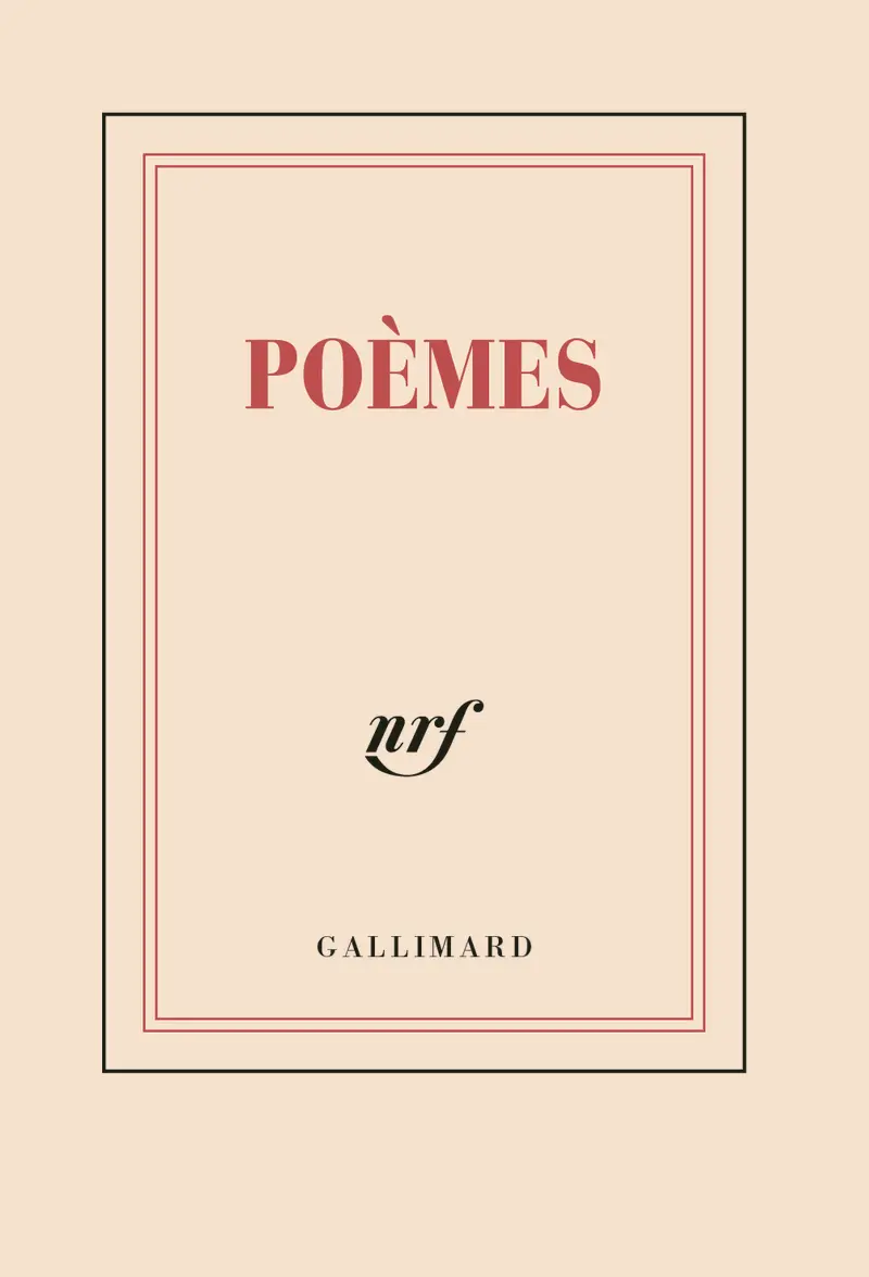 Carnet poche «Poèmes» (papeterie) - Collectif