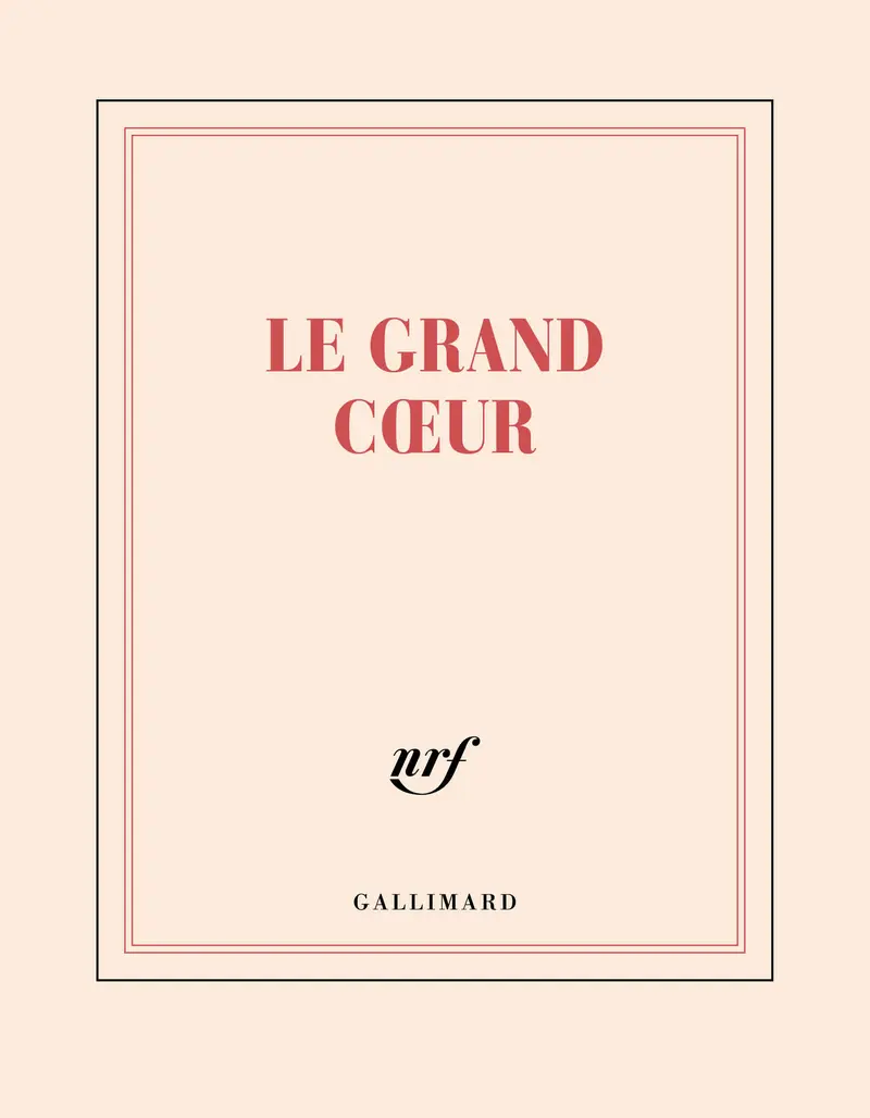 Carnet carré « Le grand Cœur » (papeterie) - Collectif