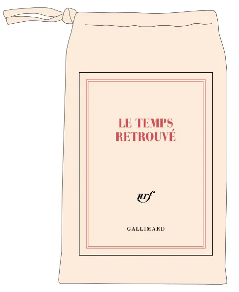 Pochette de carnet poche « Le temps retrouvé » - Collectif