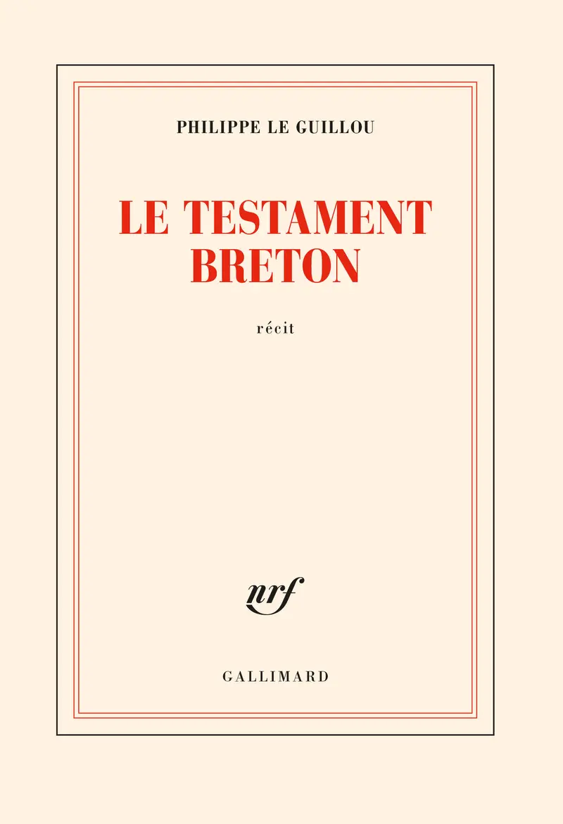 Le testament breton - Philippe Le Guillou