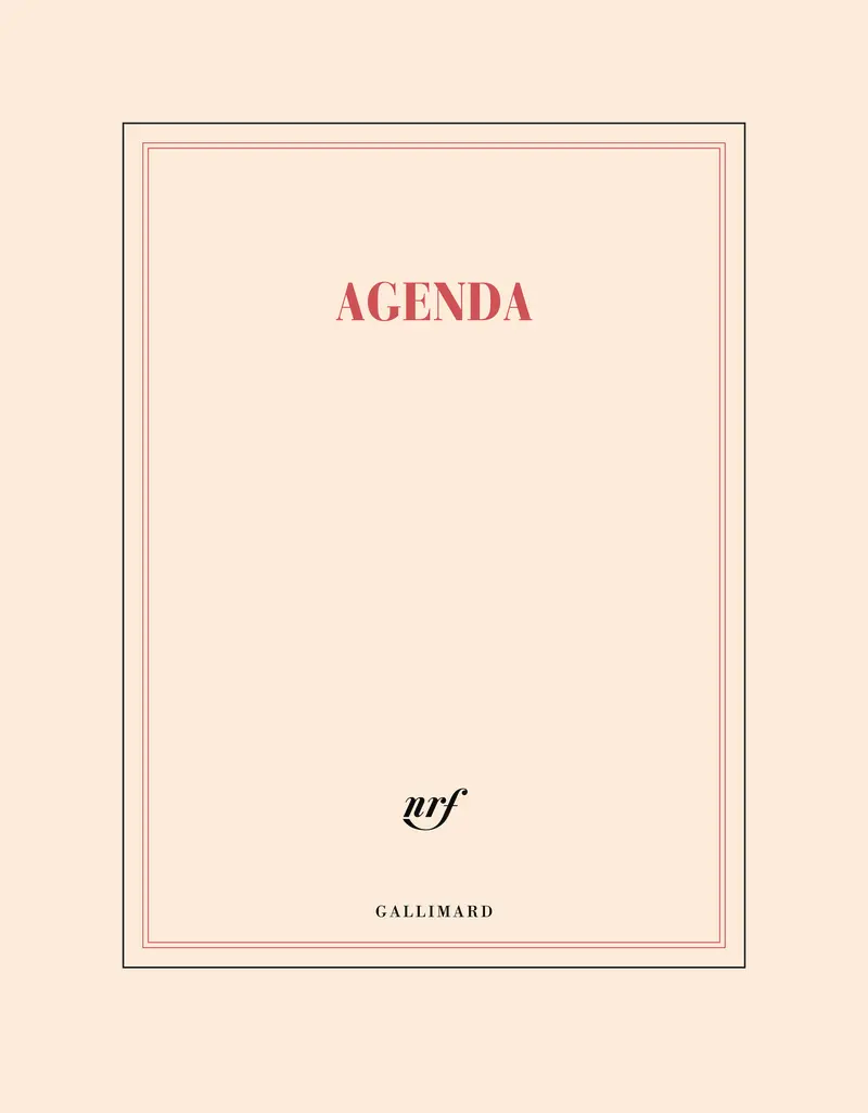 Agenda littéraire sept. 2023 à sept. 2024 (papeterie) - Collectif