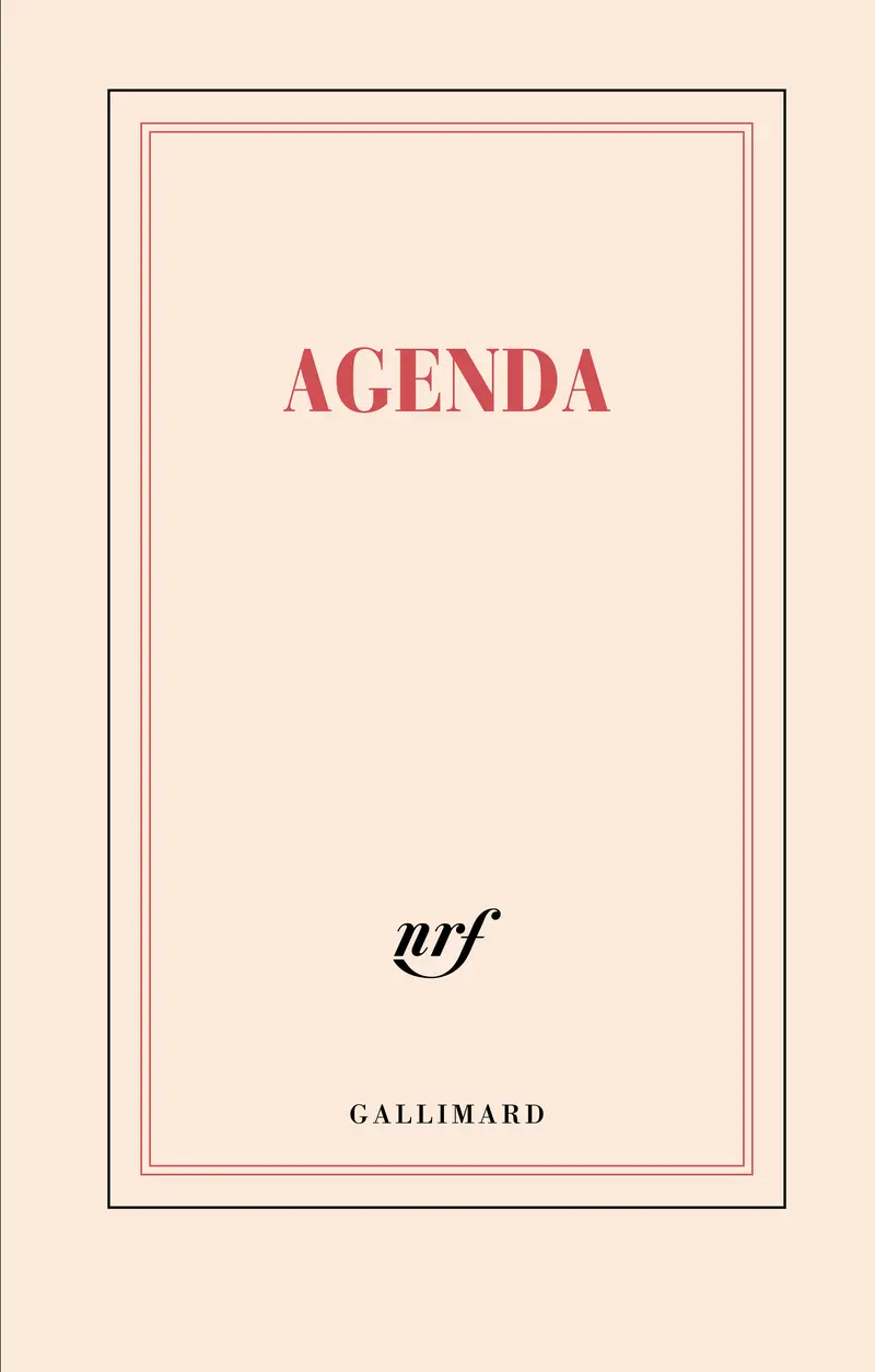 Agenda littéraire de janv. à déc. 2024 (papeterie) - Collectif