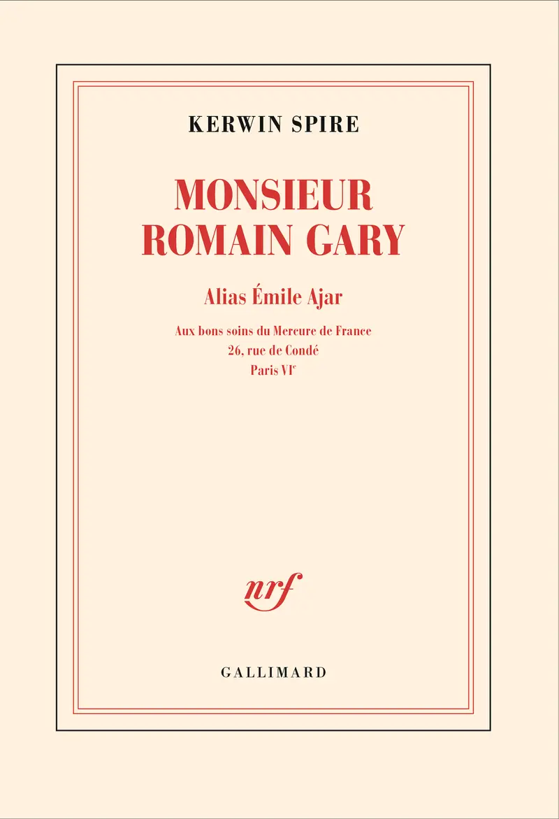 Monsieur Romain Gary 3 - Kerwin Spire