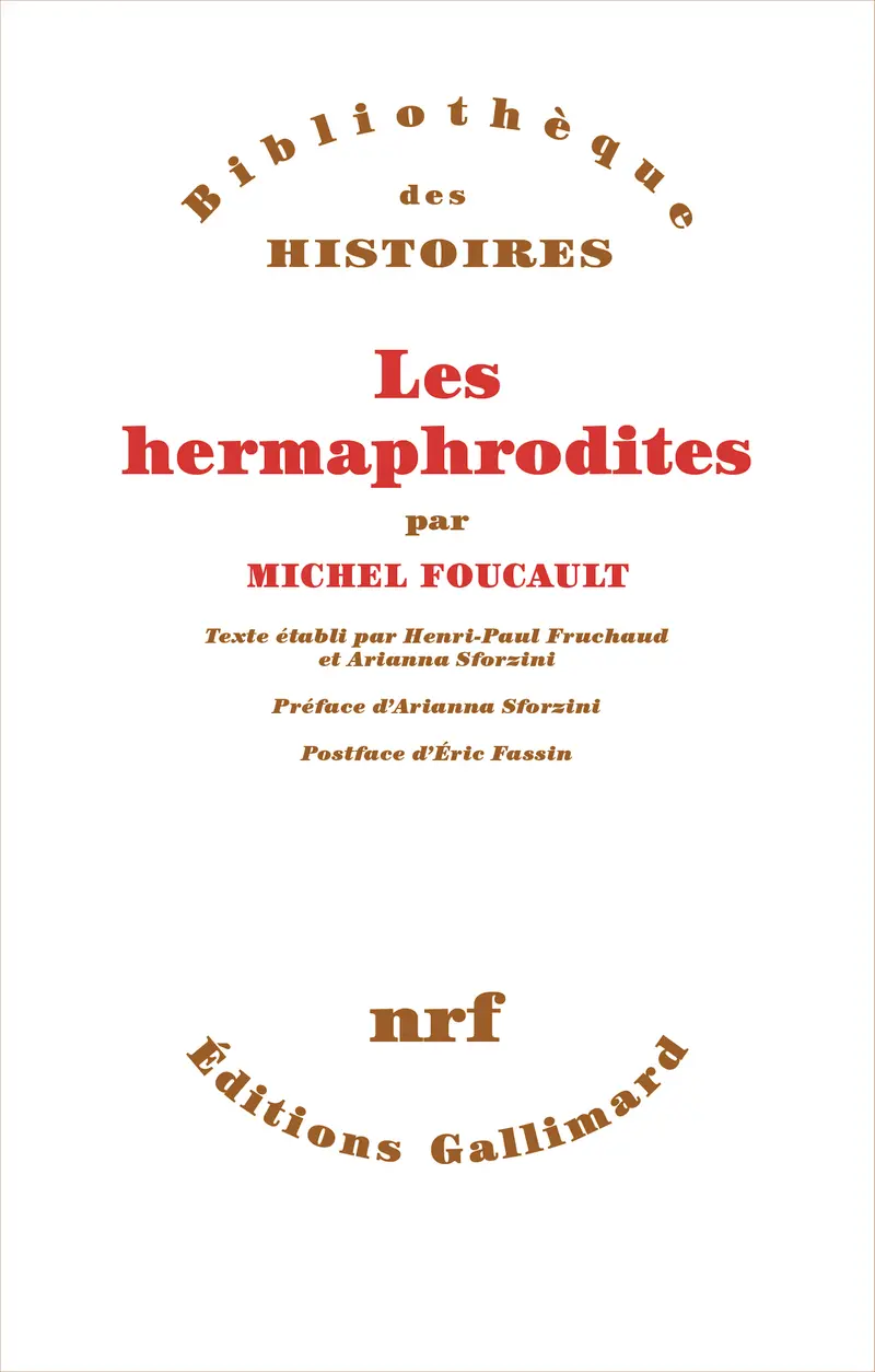 Les hermaphrodites - Michel Foucault