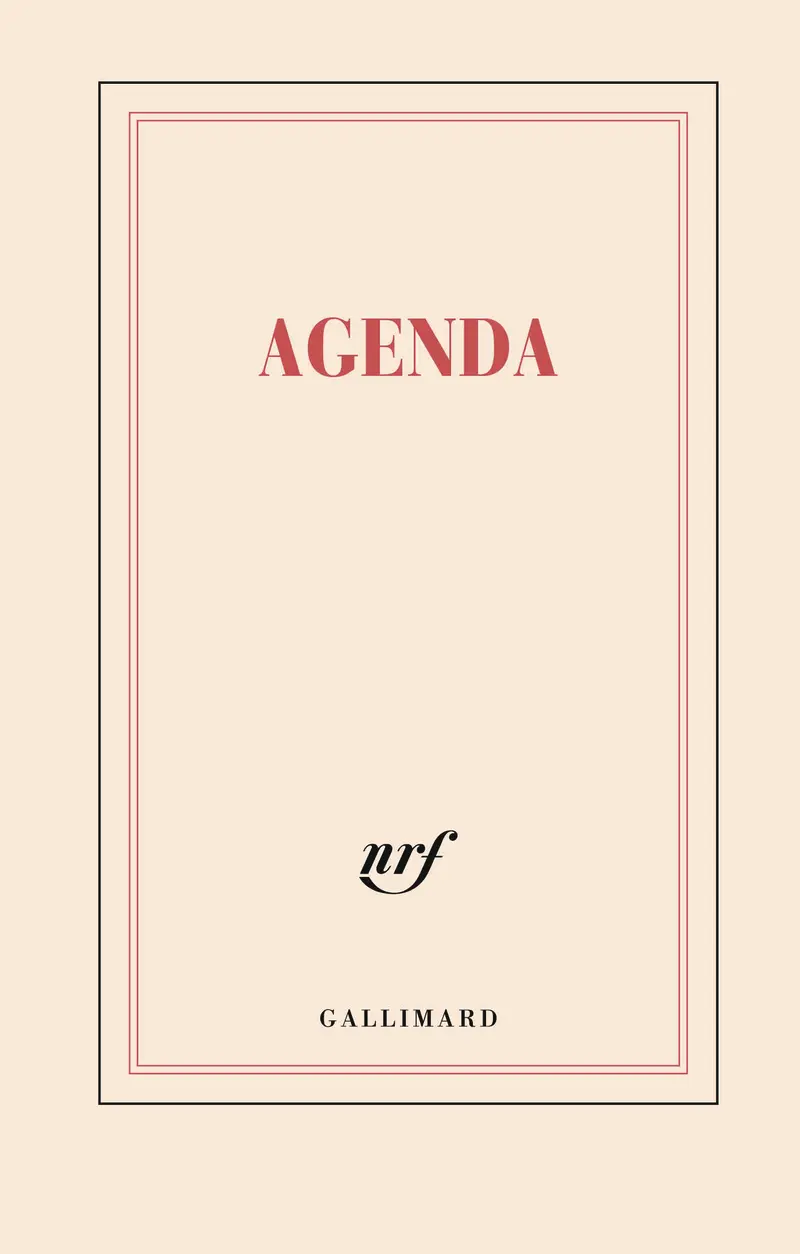 Agenda littéraire 2026 (papeterie) - Collectif