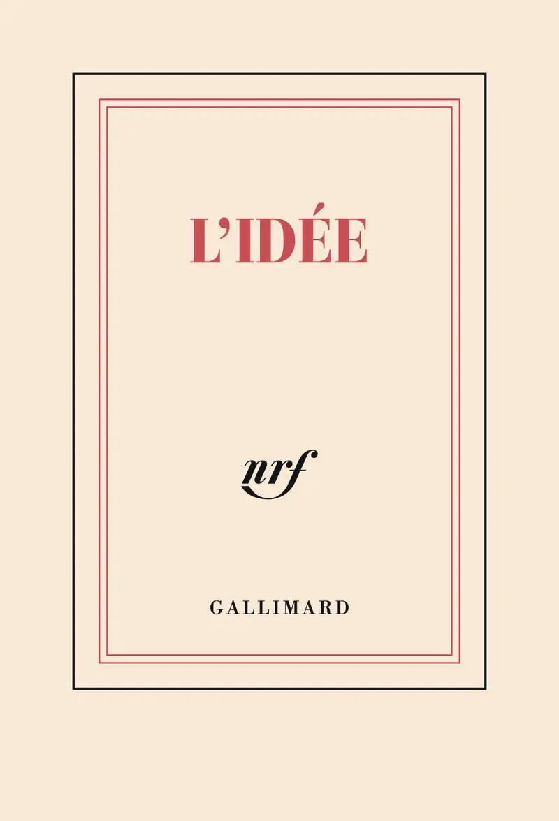 Carnet poche "L'idée" (papeterie) - Collectif