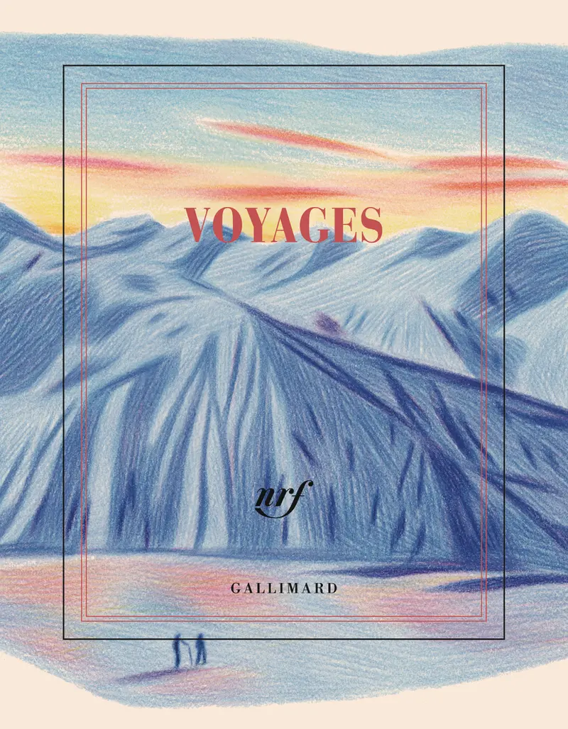 Carnet carré illustré "Voyages" (papeterie) - Collectif
