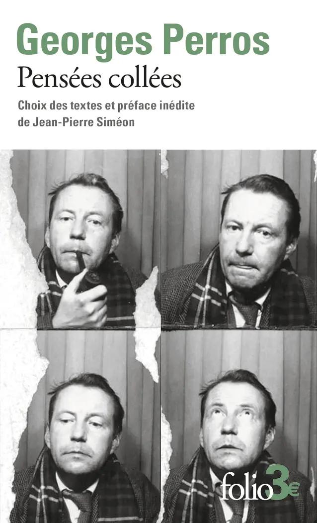 Pensées collées - Georges Perros
