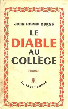 Le diable au collège - John Horne Burns