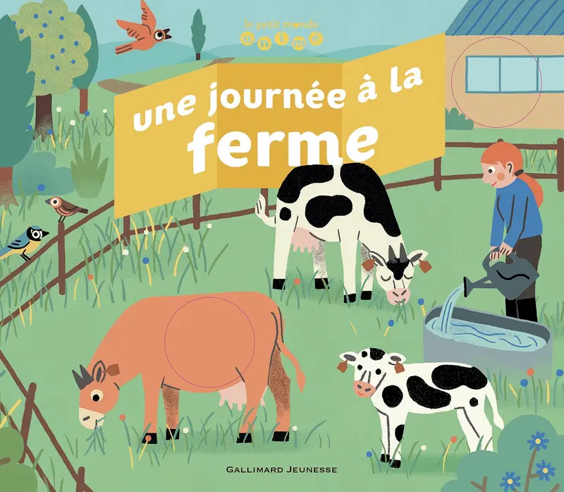 Une journée à la ferme - Emmanuelle Kecir-Lepetit - Magali Attiogbé - Magali Attiogbé
