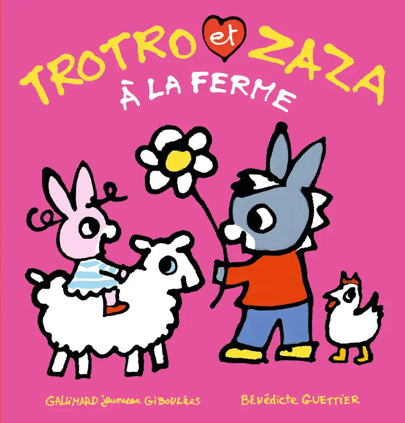 Trotro et Zaza à la ferme - Bénédicte Guettier