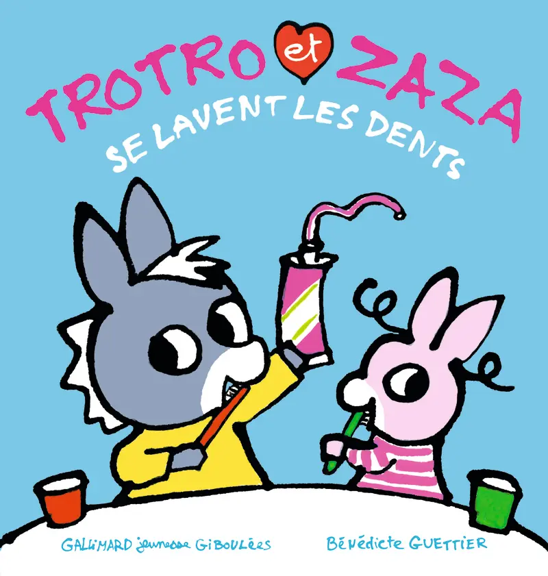 Trotro et Zaza se lavent les dents - Bénédicte Guettier Trotro et Zaza se lavent les dents - Bénédicte Guettier