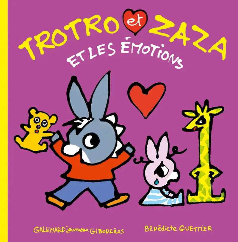 Trotro et Zaza et les émotions - Bénédicte Guettier Trotro et Zaza et les émotions - Bénédicte Guettier