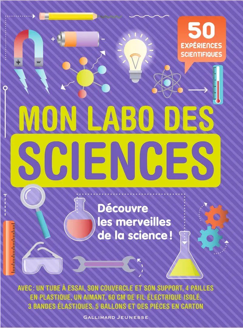 Mon labo des sciences - un collectif d'illustrateurs - Sally MacGill