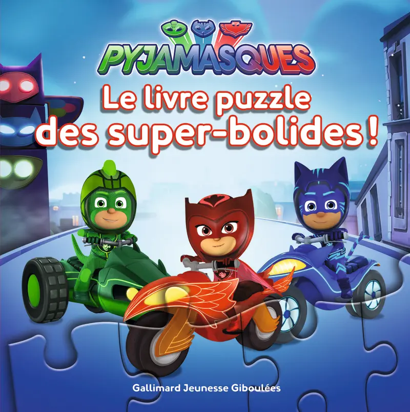 Le livre puzzle des super-bolides! - Romuald