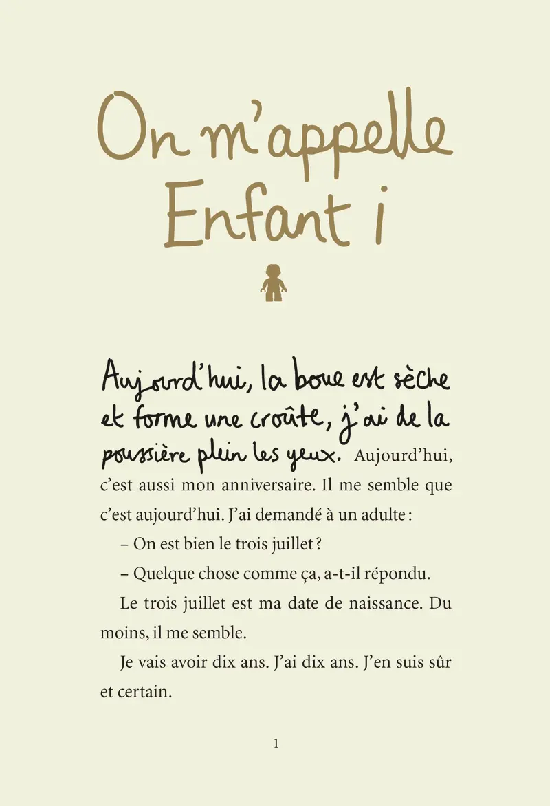 On m'appelle Enfant i - Steve Tasane