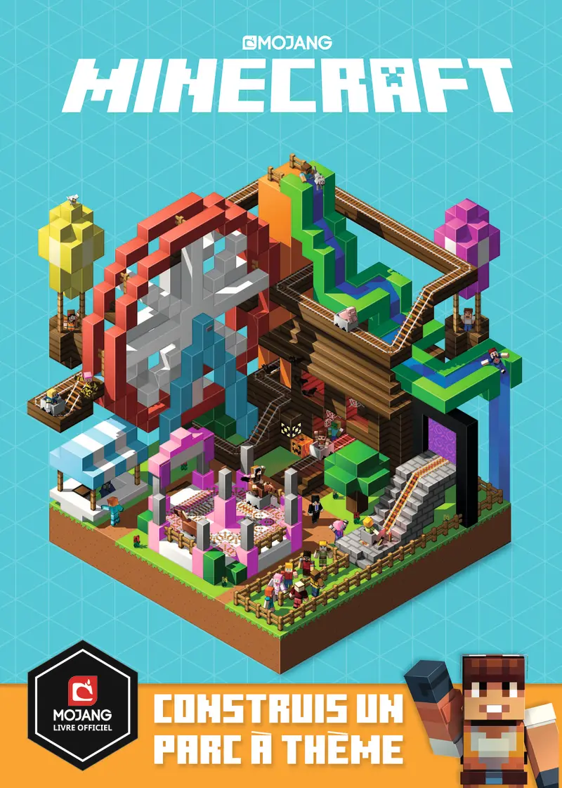 Minecraft : Construis un parc à thème - Joe Bolder - Ryan Marsh - Stephanie Milton