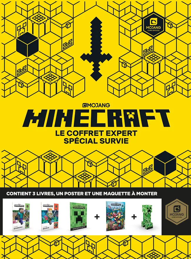 Minecraft : Le coffret expert spécial survie - Collectif