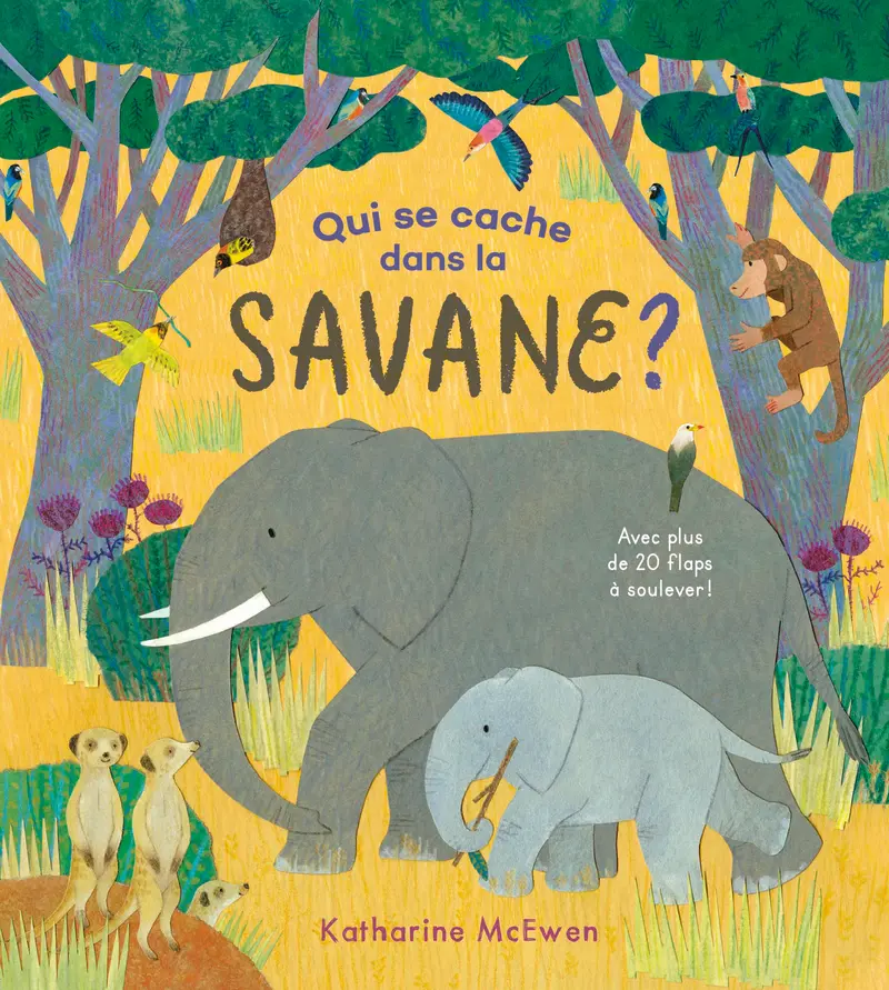 Qui se cache dans la savane ? - Katherine McEwen - Katherine McEwen