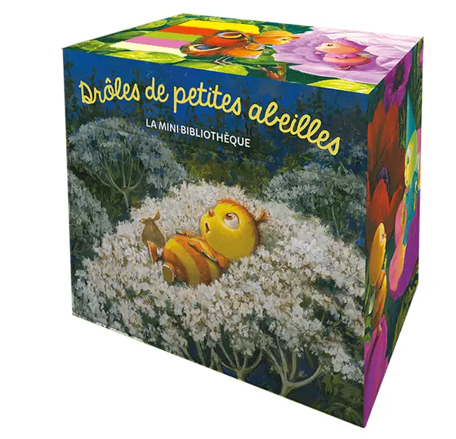 Mini-bibliothèque Les drôles de petites abeilles - Antoon Krings